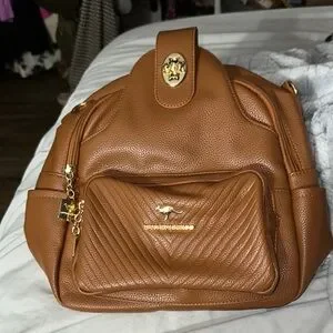 lanyibaigeroo | Bags | Nwot Lanyibaigeroo Brown And Gold  display picture 1